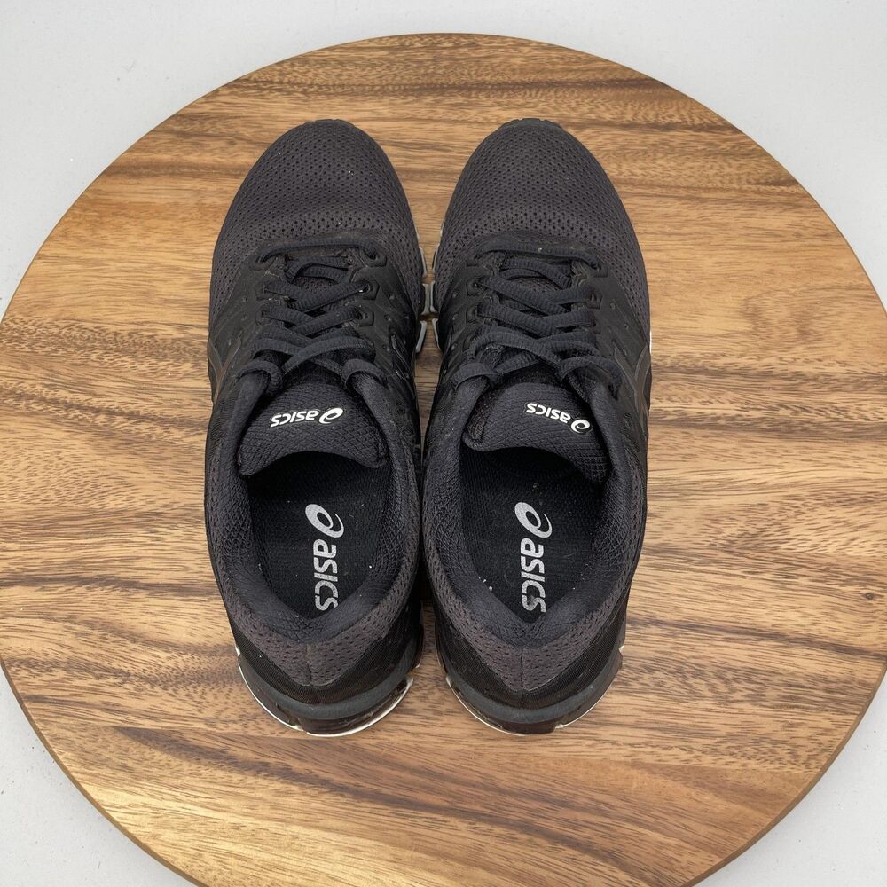 Asics Gel-Quantum 180 Shoes Womens Size 8 Black Running Comfort Walking Sneakers - Picture 6 of 10